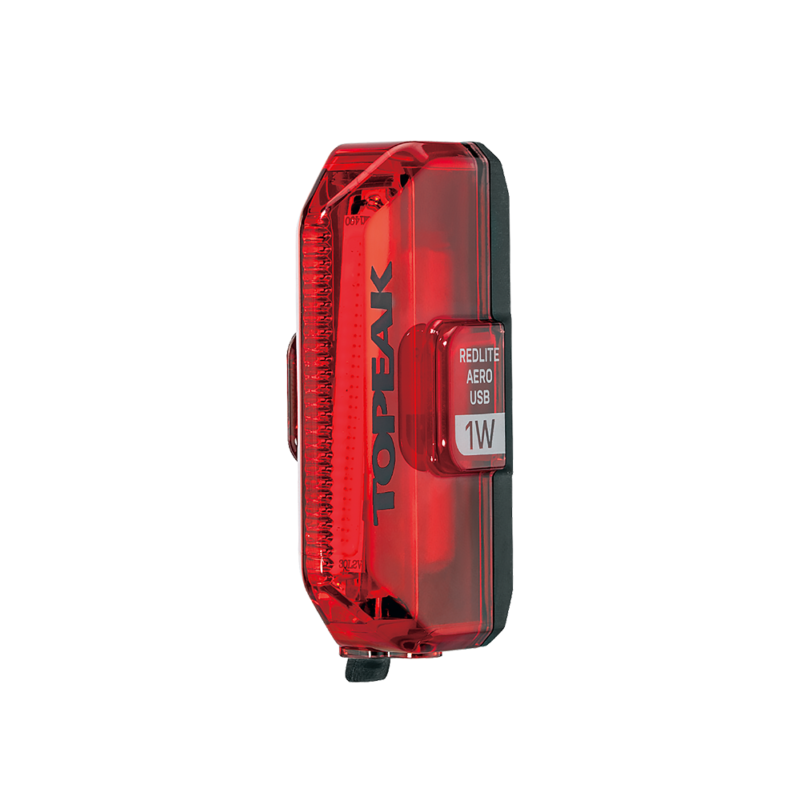 TOPEAK LUCE POSTERIORE BICI REDLITE AERO USB 1W