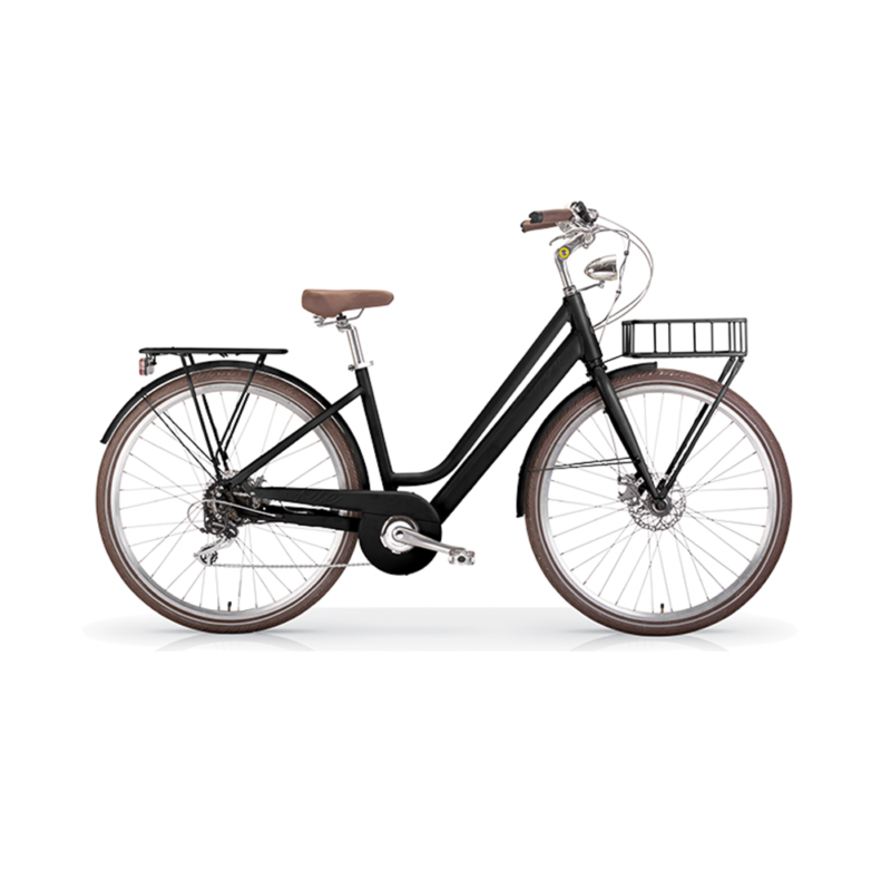 MBM E-LA RUE 28'' BICI A PEDALATA ASSISTITA NERO OPACO